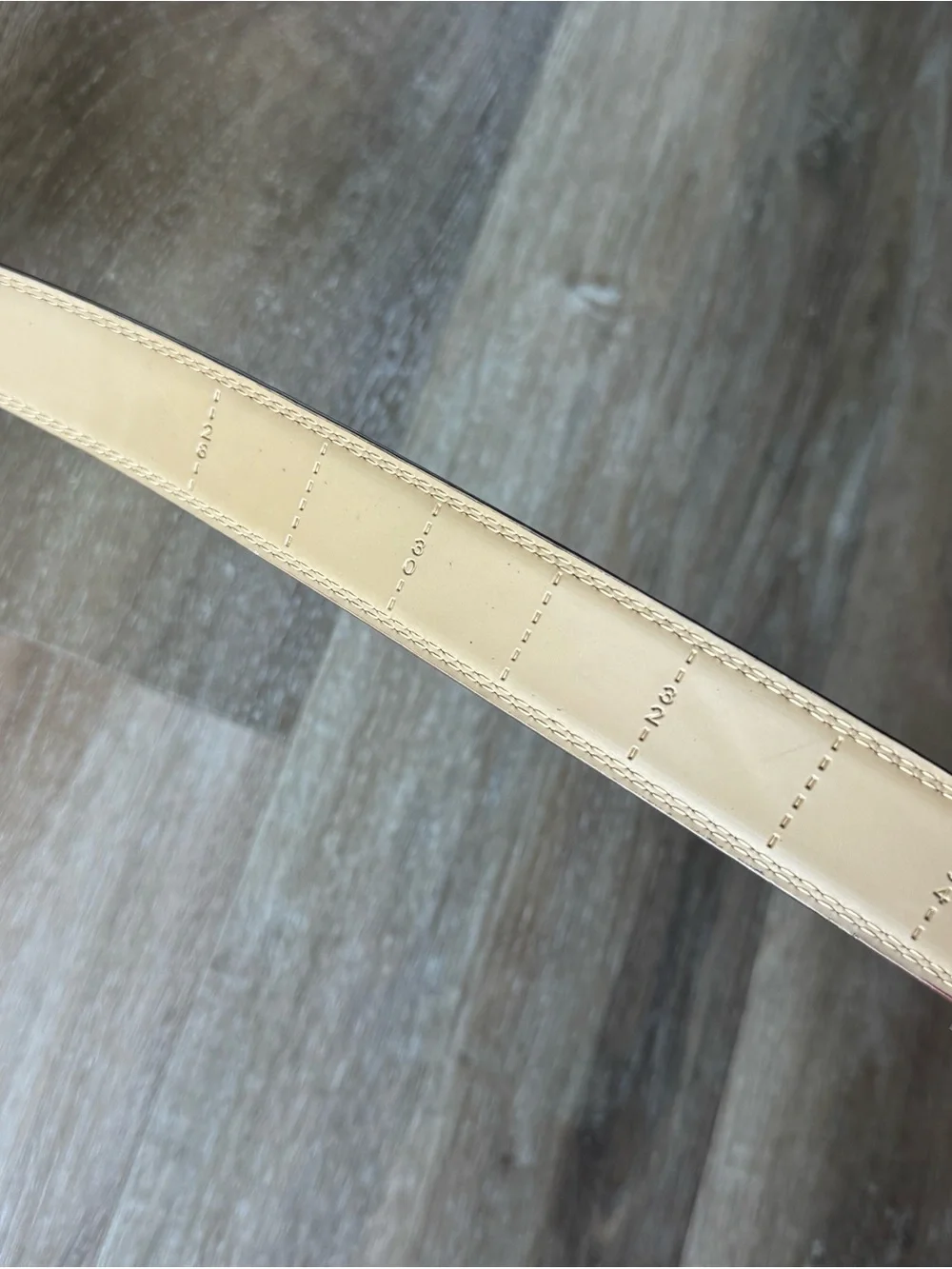 Beige Leather Bridle with Rubber Grip